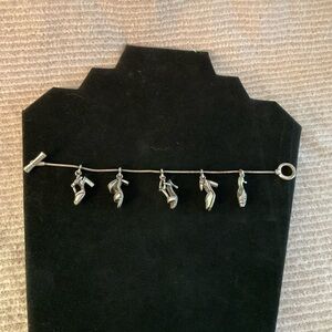 Kenneth Cole high heel shoe bracelet